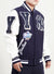 Pro Standard Jacket - Logo Mashup Varsity - NY Yankees - Midnight Navy - LNY633328