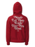 Point Blank Hoodie - Never Let Them Know - Red - 100987-5955