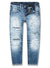 Jordan Craig Big Kids Jeans - Bayside Rip And Repair - Aged Wash - JS355RB