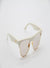 Bottega Veneta Sunglasses - Gold Lens Frame - White  - BV1003S 004