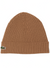 Lacoste Hat - Unisex Ribbed Wool Beanie - Brown - RB0001