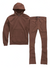 Jordan Craig Sweatsuit - Uptown Stacked - Dark Chocolate - 8821H