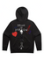 G West Hoodie - Drunk In Sorrow - Black - GWPLHD5024