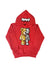 Rawyalty Kids Hoodie - Teddy Robot - Red - RKH-000