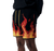 Rebel Minds - Fire Pixel Shorts - Black