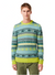 Lacoste Sweater - Unisex Fair Isle Alpaca and Wool Blend - Flash Yellow - AH5663