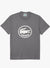 Lacoste T-Shirt - 3D Printed Logo - Grey Chine - TH7086