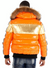 George V Puffer Jacket - Colorblock - Orange - GV9563