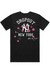 Dropout T-Shirt - NY Sakura - Black - DROPA173