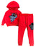 Majestik Kids Jogger Set - Fly High - Red - KD2123