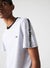 Lacoste T-Shirt - Stripe Cotton - Grey Chine-CCA - TH7079