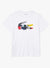 Lacoste T-Shirt - Patchwork Crocodile - White - TH0822