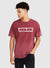 Ksubi T-Shirt - Box Logo SS Biggie - Cabernet - 5000005621