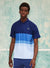 Lacoste Polo Shirt - Color Block - White And Blue - DH6959