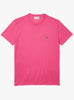 Lacoste T-Shirt - Crewneck Pima Cotton Jersey - Pink-PQS - TH6709