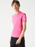 Lacoste T-Shirt - Crewneck Pima Cotton Jersey - Pink-PQS - TH6709