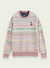 Scotch & Soda Sweater - Knit Crew - Pink - 170033