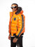 George V Puffer Jacket - Fur - Orange - GV9472