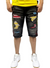 Switch Shorts - Rips & Colors - Black - SS2705