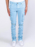 Pheelings Jeans - Never Look Back Cargo Flare Stacked - Sky Blue - PH-SS22-78