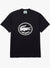 Lacoste T-Shirt - 3D Printed Logo - Navy Blue - TH7086