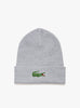 Lacoste Hat - Contrast Beanie - Light Grey - RB1081