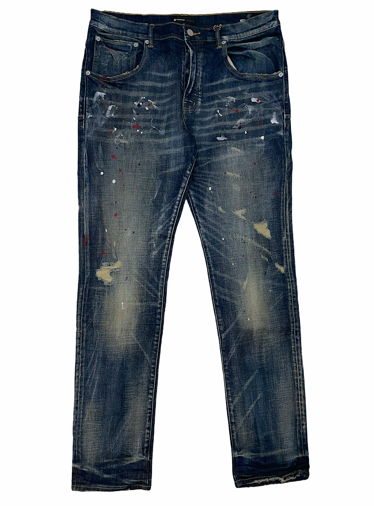 Purple-Brand Jeans - Black Wash Blowout - Black - P002 – Vengeance78