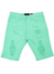 Makobi Shorts - Shredded Denim - Mint Green - M971