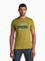 G-Star T-Shirt - Color Block - Gold Olive - D20714