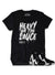 Rich & Rugged T-Shirt - Saucy - Black And White - Vengeance78