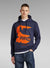 G-Star Hoodie - Shadow Drop - Sartho Blue - D23291