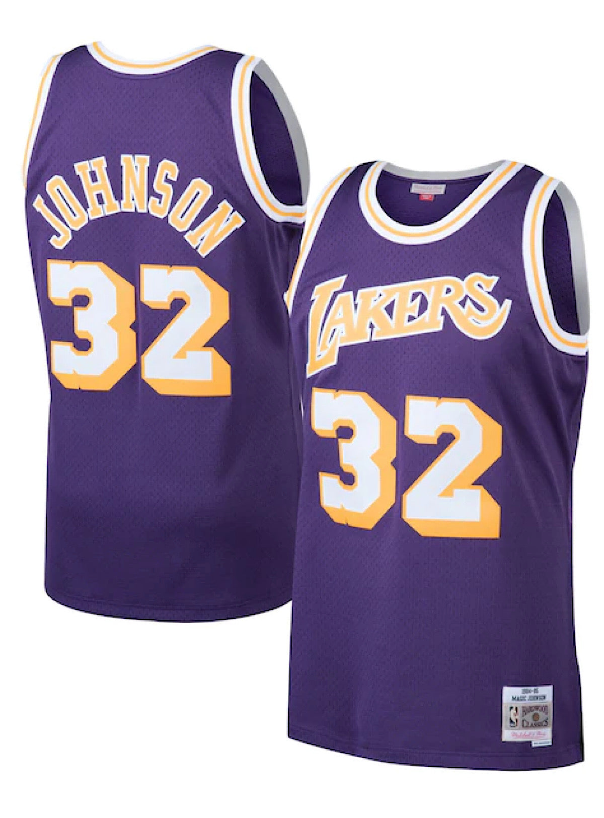 2002-06 LA LAKERS JOHNSON #32 REEBOK JERSEY (ALTERNATE) Y