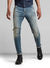 G-Star Jeans - 3D Zip Knee - Antic Faded Monaco Blue - D01252