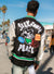 First Row Jacket - Seek Inner Peace - Black - FRJ0036