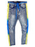 Waimea Jeans - Stripe - Bleach And Blue - M4818DA - Vengeance78