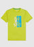 Psycho Bunny T-Shirt - Dovedale Crew Neck Tee - Limelight - B6U202N1PC
