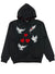 Focus Hoodie - Broken Heart Dove - Black - 80497