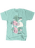 Outrank T-Shirt - Money Flows - Mint - QS460