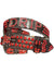 DNA Belt - Drip - Black Leather With Red Stones