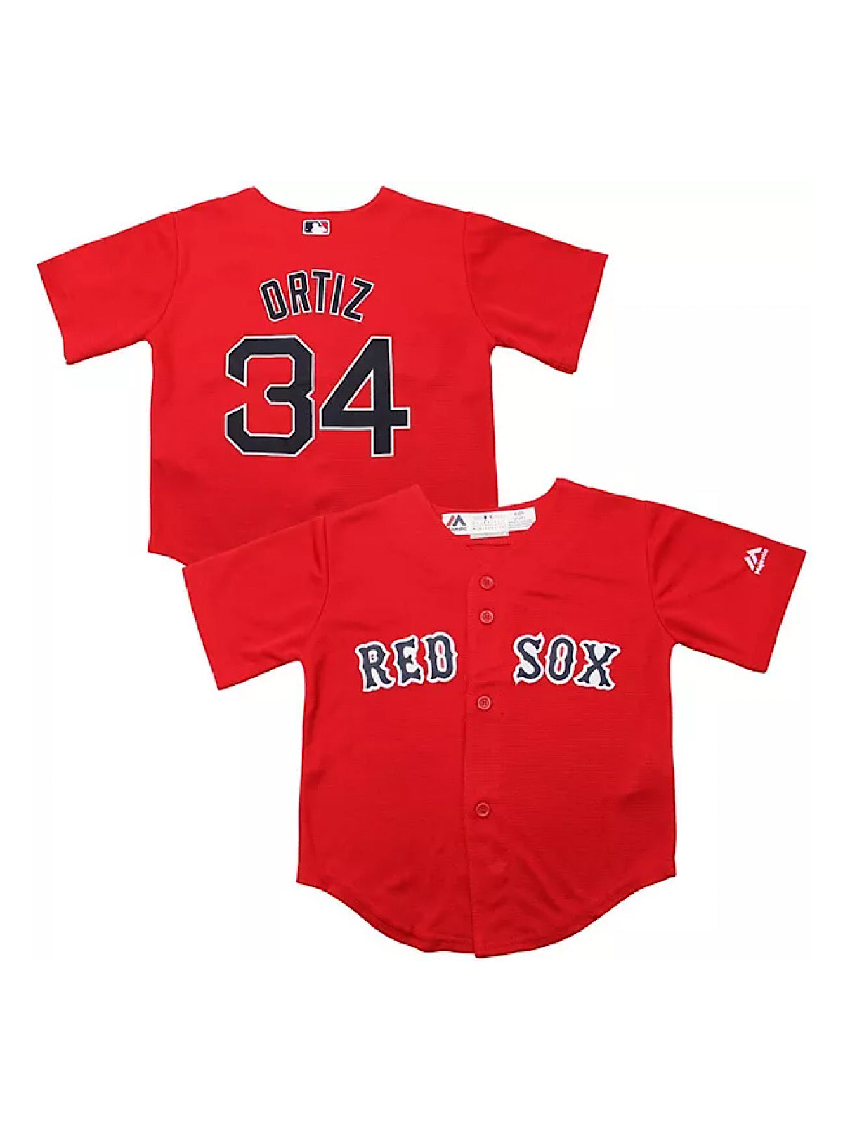 Big & Tall Mitchell & Ness MLB Player Jersey - Red Sox #9 - Yahoo