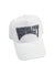 Rawyalty Hat - Signature Logo - White And Grey