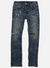 Purple-Brand Jeans - Bootcut Mid Dirty Destroy - Indigo - P004-MIDD222