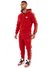 George V Sweatsuit - Side Logo - Red And Gold - GV2420