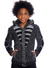 LCR Kids Sweater - Knit - Black And Ecru - K-5605