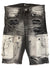 Focus Shorts - Contrast Cargo Distressed - Grey - 4303S