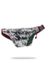 Sprayground Bag - Scribble Shark Savvy Crossbody - White - 910B4042NSZ