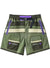 Alphastyle Shorts - Flint Panelled  - Dark Olive - ASJ-2092