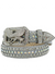 DNA Belt - Eagle - Shiny Silver And Clear With Multi - 382