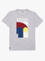 Lacoste T-Shirt - Breathable Graphic  - Grey Chine-Cca - TH9683