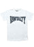 Rawyalty T-Shirt - Signature Logo - White And Grey